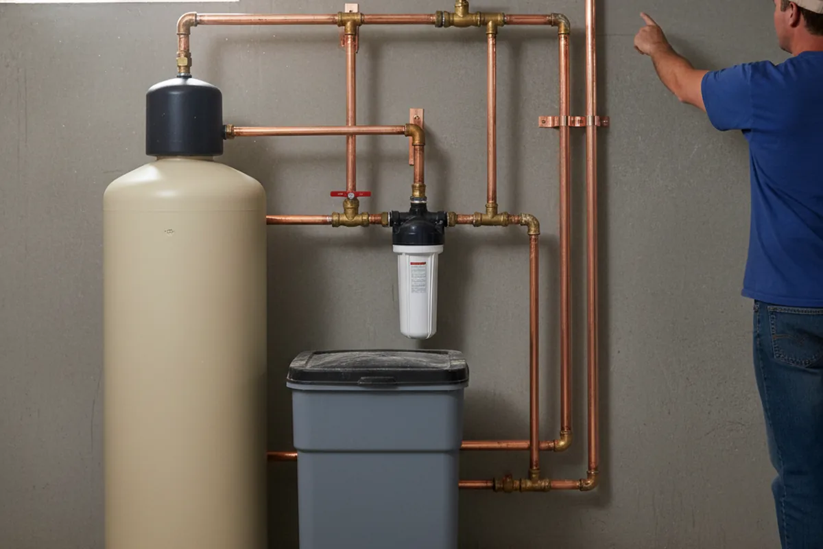 Whole-house water treatment system installed in North Judson